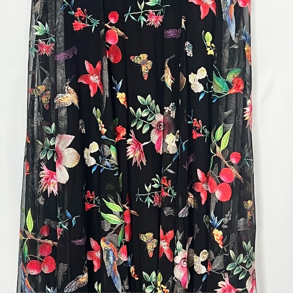 Johnny Was Emilda Floral Mesh Maxi Dress XL - Picture 8 of 13